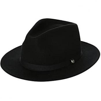 Fedora Nero Portatile Brixton