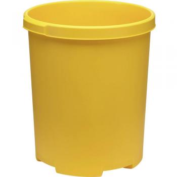 HAN KLASSIK XXL 50L Yellow Rubbish Bin