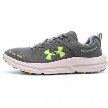 Under Armour BGS Assert 10 Gravel – Lime Surge (5 US, Big Kid Male)