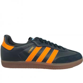 Adidas Samba OG (Navy / Real Gold / White) 44.5
