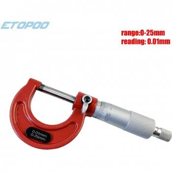 4-Piece Carbide Tip Micrometer Set 0-4 Inch