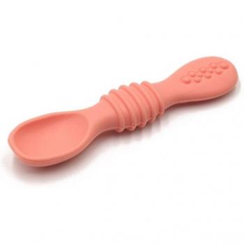 Ustensiles d'entraînement en silicone pour bébé