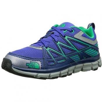 The North Face Jr Endurance, Chaussures de Randonnée Basses enfant, Bleu (Marker Blue/Blarney Green)