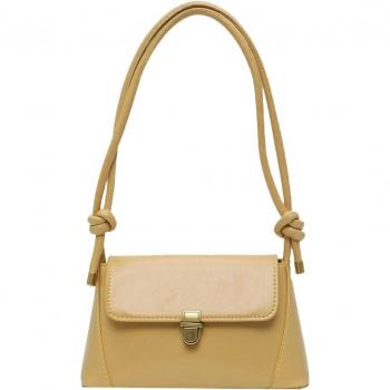 Women’s Solid Color Handbag with Bow for Travel