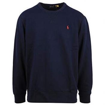 Felpa Uomo Polo Ralph Lauren Blu Navy con Ricamo