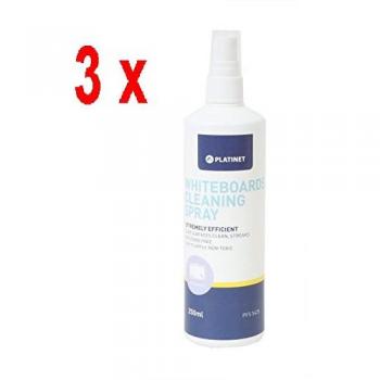 Spray de limpieza Platinet para pizarra blanca