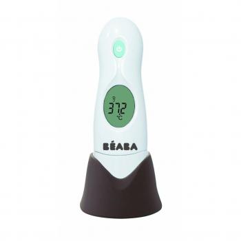 Beaba 4-in-1 Thermometer (White/Dark Grey)