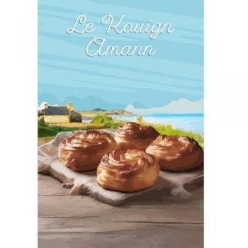 Affiche encadrée Kouign-amann CEANOTHE 65x97 cm