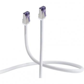 FLEXLINE High-Flex Cat. 6A S/FTP Patch Cable, 10m, White