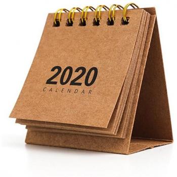 Daily Schedule Kraft Calendar
