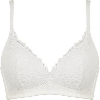 Soutien-gorge souple à motifs de coquillages et dentelle