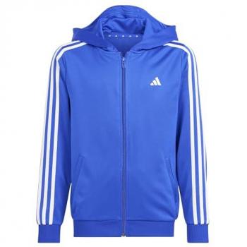 Adidas Training Essentials 3 Stripes Zip Hoodie Kids