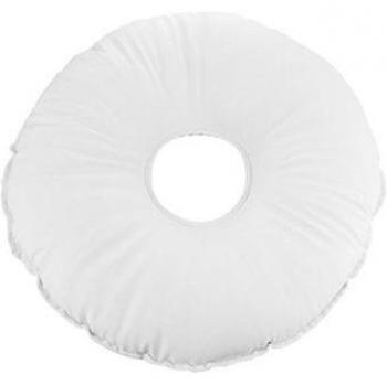 Cojín Redondo Ubiotex Saniluxe con Agujero Blanco 1ud