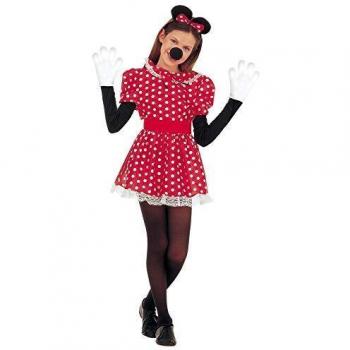 Costume Topolina con Culotte, Taglia 8/10 Anni