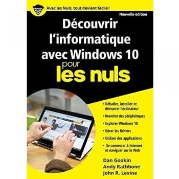 Découvrir L'informatique Avec Windows 10 Pour Les Nuls