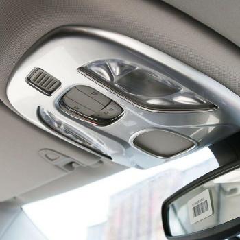 ABS Silver Reading Light Frame for Jeep Compass