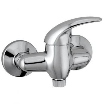 Robinet de douche chrome 100 mm Metalia 55