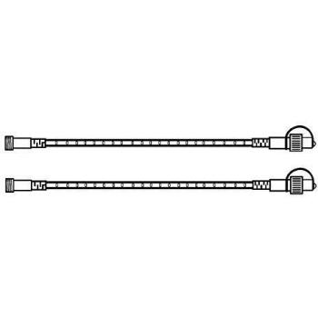 Best Season 491‑30 System 24 LED‑Ropelight 2 × 1 m, 28‑L – Warmweiß Plus