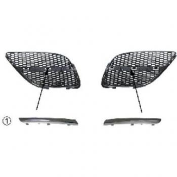 Grille Latérale Gauche Van Wezel pour Nissan Almera (2002-2006)