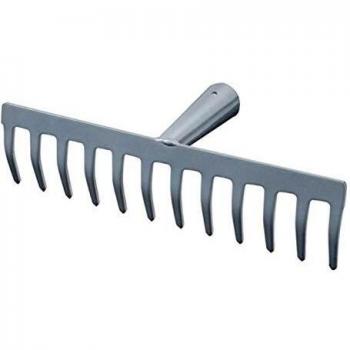 Râteau de jardinage 295 mm 12 dents sans manche