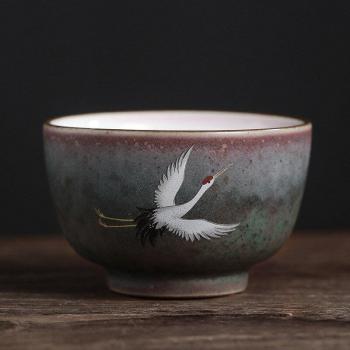 Verre vin japonais contemporain