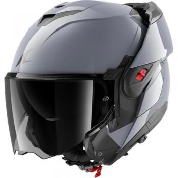 Casco Modulare Shark Oxo Dark Shadow Gun Silver M