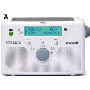 Portable Solarlader Radio DABII – Weisse Variante