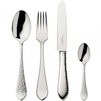 Robbe & Berking Martelé 4-teilig Menübesteck versilbert 150 g