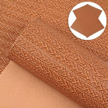 20x34cm Crafting Synthetic Leather with Geometric Design