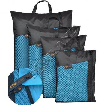 2PCS Sunland Quick-Dry Travel Towels with Carry Bag and Hook (40.7cm x 81.3cm)