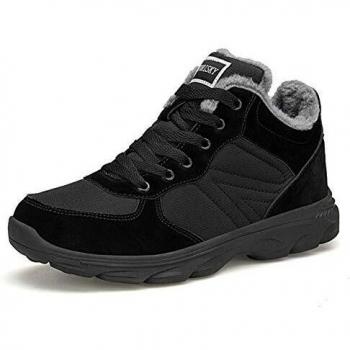 Axcone Winteroutdoor-Stiefel 37 EU, Gefüttert & Warm – Schwarz
