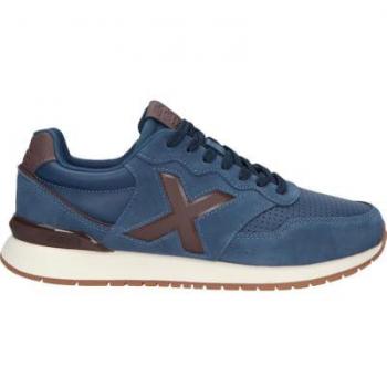Munich Dash Premium Sneaker Marineblau/Braun (Rückgabe) – Größe 41