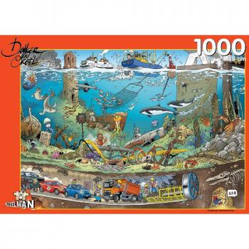 Danker Jan Puzzel 1000 stukjes Onderwaterwereld