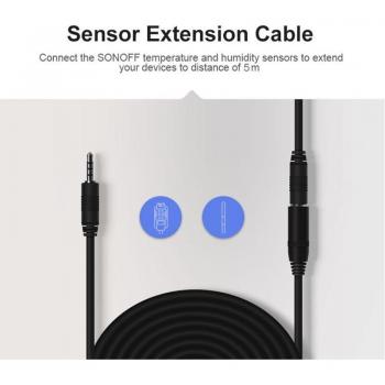 Sonoff Cable 5 m Sensor SI7021 Duradero