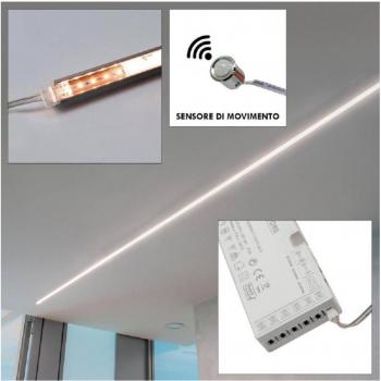Éclairage LED 12 W avec Alimentation 24 W et Capteur de Mouvement