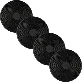 Vhbw 4x Carbon Filter for Klarstein Extractor Hoods