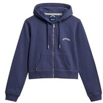 Sweat à capuche Superdry Femme Logo Court