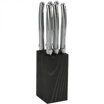 Set de 6 couteaux Laguiole avec support