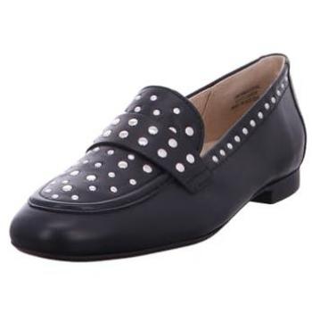 Mocassins en Cuir Noir Paul Green 37 1/2
