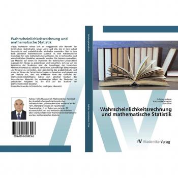 Adirov, Tolliboy: Wahrscheinlichkeitsrechnung und mathematische Statistik