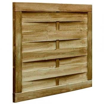 VidaXL Forest Green Pine Gate, 100x75 cm, Treated Pinewood