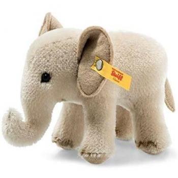 Steiff Wildtier‑Geschenk “Elefant” – 026935, 11 cm, hellgrau, aufrecht