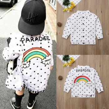 Toddler Polka Dot Outerwear