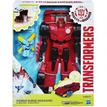 Transformers Robots In Disguise Power Surge Sideswipe & Mini-Con Windstrike 2015