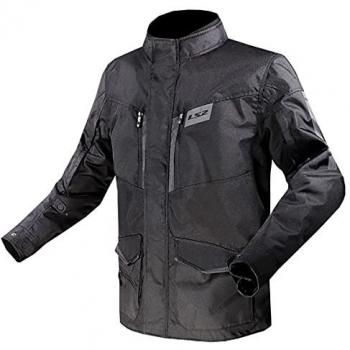 LS2 Metropolis Evo Giacca Tessile Moto Impermeabile Nero 5XL