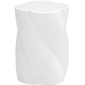 Eleganter Keramik-Sitzhocker in Spiralform 120kg Ø33 x 45 cm