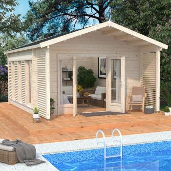 Palmako Gartenhaus »Catherine 14,5 m²« mit Fußboden