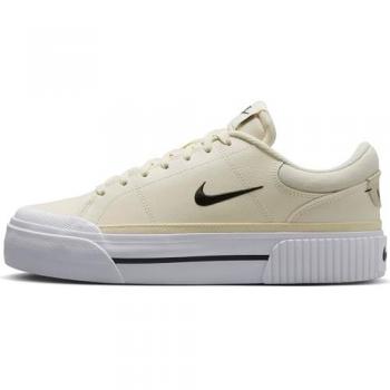 Baskets Nike Court Legacy Lift Beige Plate