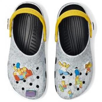 Crocs Classic Simpsons Clogs – White 7 Male
