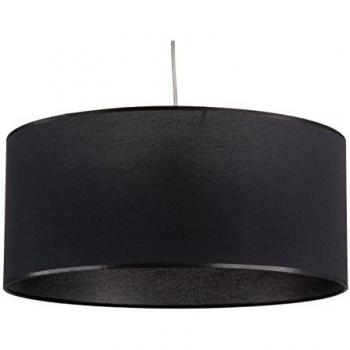 Lámpara de suspensión negra 45 x 45 x 20 cm